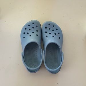 Blue Crocs